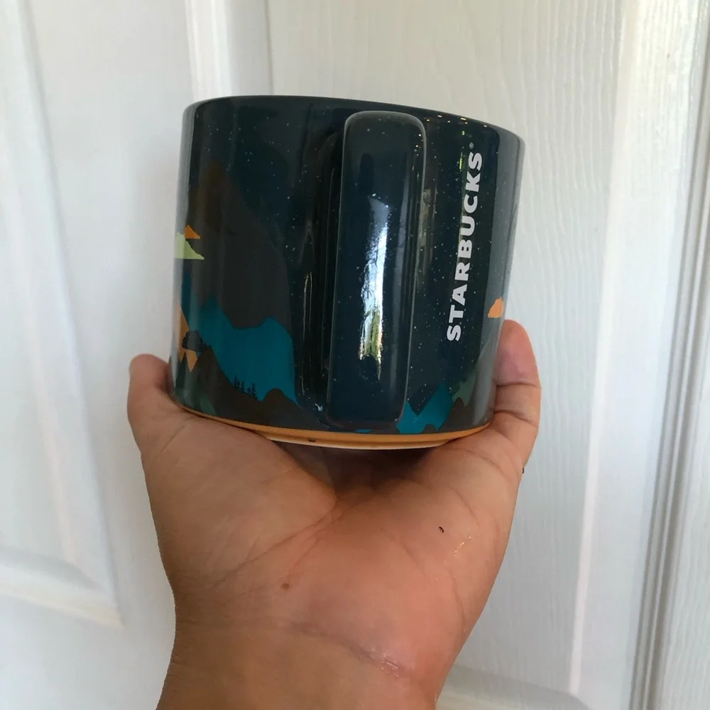 Starbucks Mountain Skyline Mug Father’s Day camping